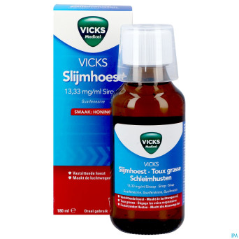 Vicks toux grasse sirop    180ml