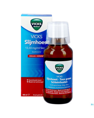Vicks toux grasse sirop    180ml