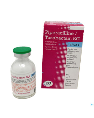 Piperacilline tazobact. eurogenerics 2g/0,25g fl 1