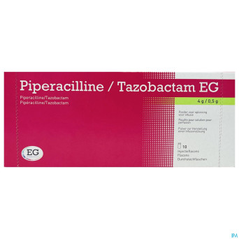 Piperacilline tazobact. eurogenerics 4g/0,5g  fl 1