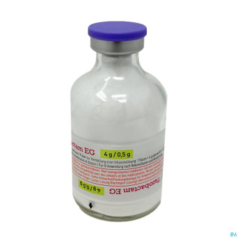 Piperacilline tazobact. eurogenerics 4g/0,5g  fl 1