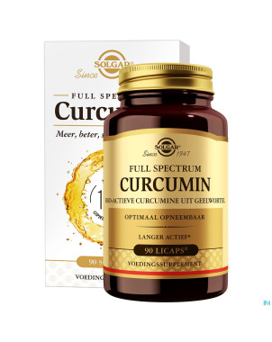 Solgar full spectrum curcumin    softcaps 90