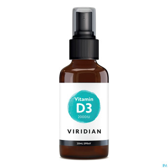 Viridian vitamin d3 2000iu    spray 20ml