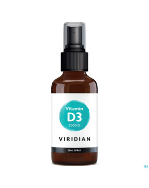 Viridian vitamin d3 2000iu    spray 20ml