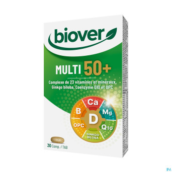 Biover multivitamine 50+ comp 30