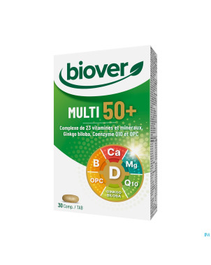 Biover multivitamine 50+ comp 30