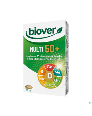 Biover multivitamine 50+ comp 30