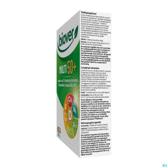 Biover multivitamine 50+ comp 30