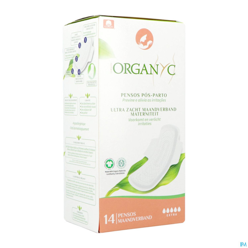 Organyc maternite protections maxi douceur    14