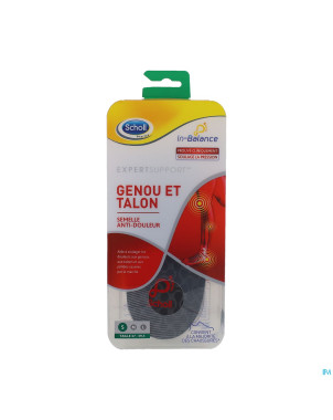 Scholl semelles a/douleur genou&talon s    1 paire