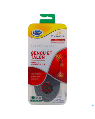 Scholl semelles a/douleur genou&talon s    1 paire