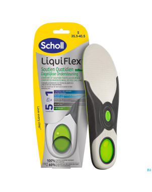 Scholl semelles liquiflex soutien quotid.s 1 paire