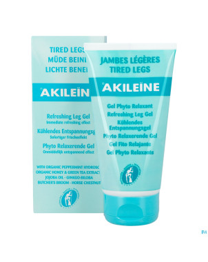 Akileine jambes legeres gel phyto relax.  150ml nf