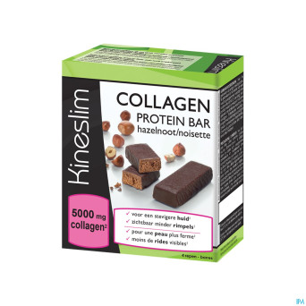 Kineslim barre noisettes collagene    4x40g