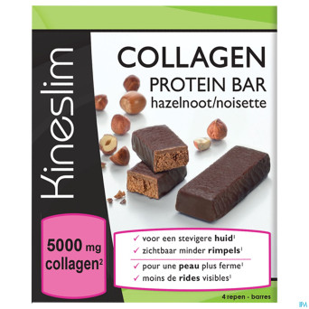 Kineslim barre noisettes collagene    4x40g