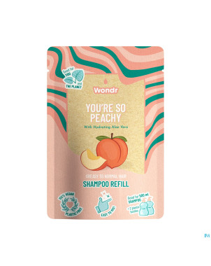 Wondr shampooing you are so peachy recharge 40g