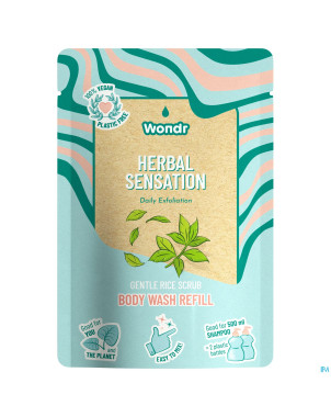 Wondr gel douche herbal sensation recharge 40g