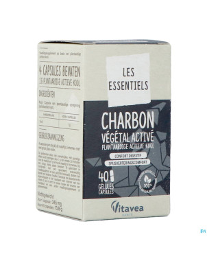 Vitavea charbon vegetal active    caps 40