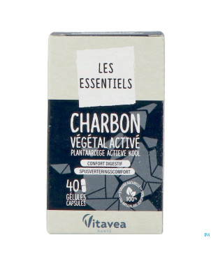 Vitavea charbon vegetal active    caps 40