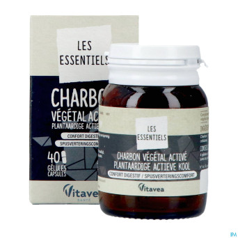 Vitavea charbon vegetal active    caps 40