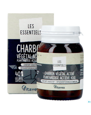Vitavea charbon vegetal active    caps 40