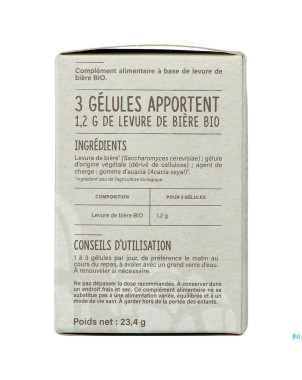 Vitavea levure biere bio    caps 45