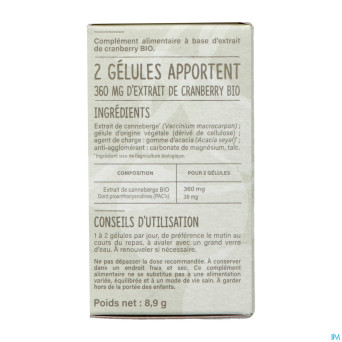 Vitavea cranberry bio    caps 20