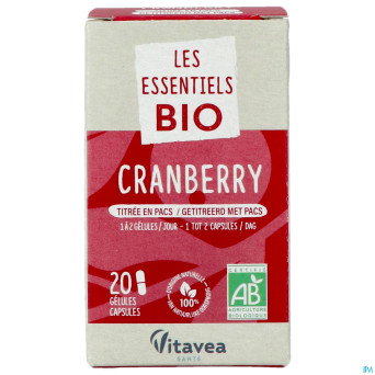 Vitavea cranberry bio    caps 20