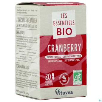 Vitavea cranberry bio    caps 20