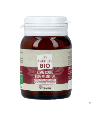 Vitavea vigne rouge bio    caps 40