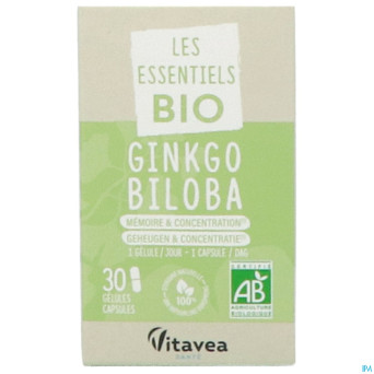 Vitavea ginko biloba bio    caps 30