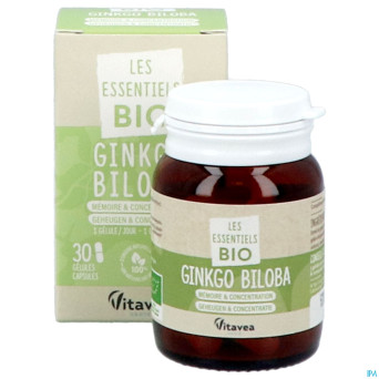 Vitavea ginko biloba bio    caps 30