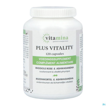 Vita mina plus vitality caps 120