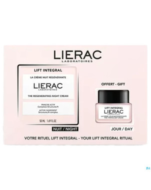 Lierac kit lift integral cr nuit 50ml+mm jour 20ml