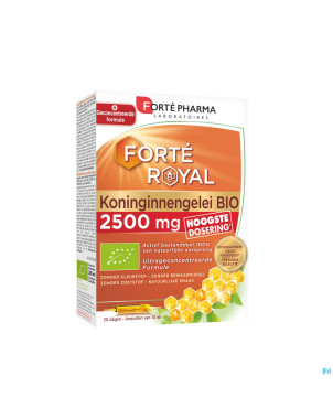 Gelee royale 2500mg bio    20x10ml