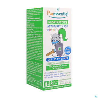 Puressentiel respiratoire sirop actipure fam.125ml