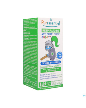 Puressentiel respiratoire sirop actipure fam.125ml