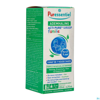Puressentiel respiratoire sirop actipure fam.125ml