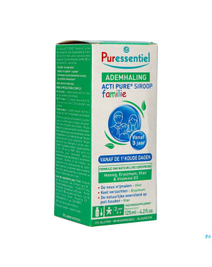 Puressentiel respiratoire sirop actipure fam.125ml