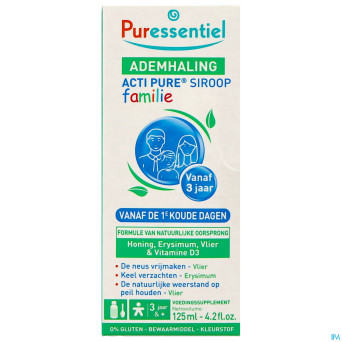 Puressentiel respiratoire sirop actipure fam.125ml