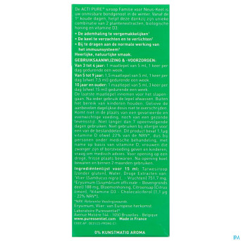 Puressentiel respiratoire sirop actipure fam.125ml