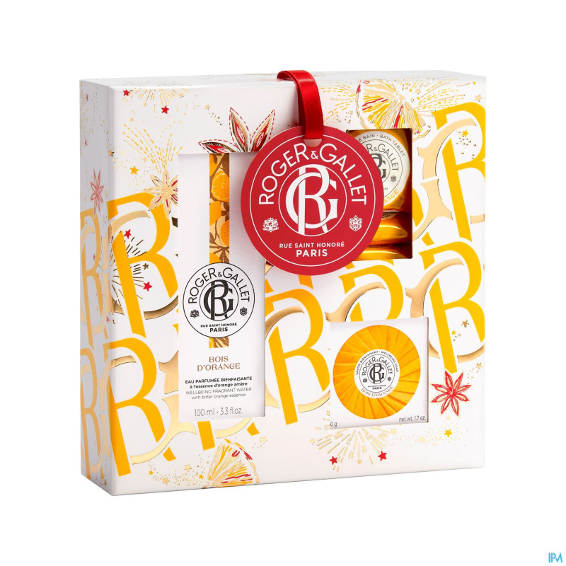 Roger&gallet set noel bois orange 100ml 3 prod.
