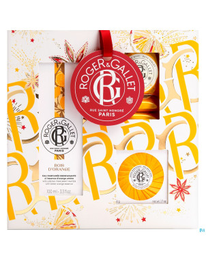 Roger&gallet set noel bois orange 100ml 3 prod.
