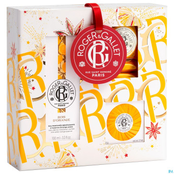 Roger&gallet set noel bois orange 100ml 3 prod.