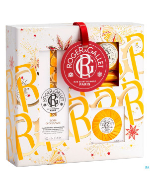Roger&gallet set noel bois orange 100ml 3 prod.
