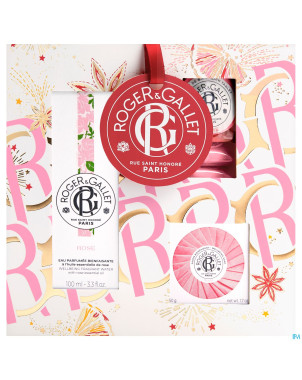 Roger&gallet set noel rose 100ml 3 prod.