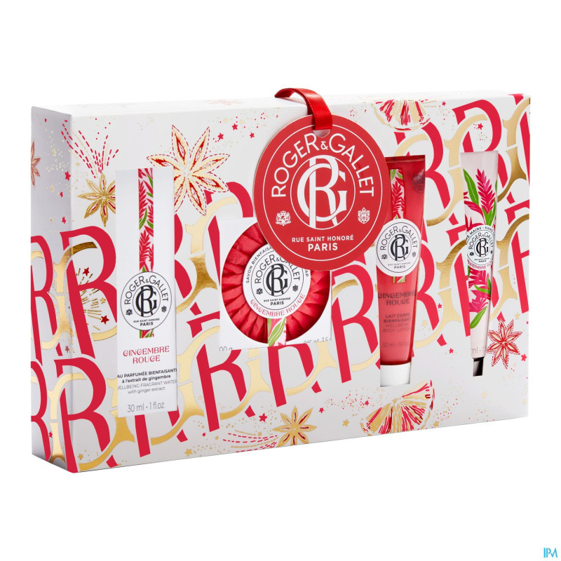 Roger&gallet set noel rit gingembre r.30ml 4 prod.