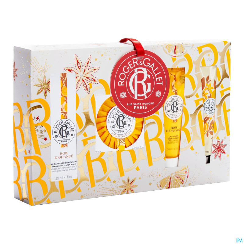 Roger&gallet set noel rit bois orange 30ml 4 prod.