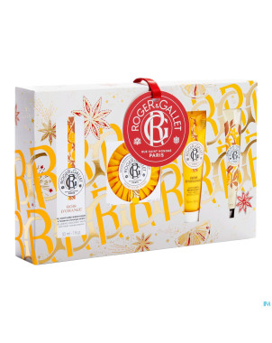 Roger&gallet set noel rit bois orange 30ml 4 prod.