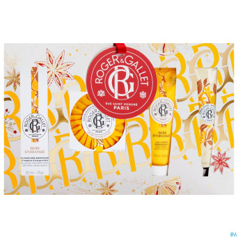 Roger&gallet set noel rit bois orange 30ml 4 prod.